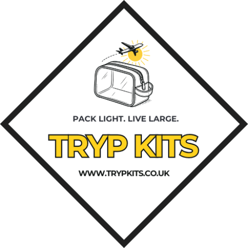 Tryp Kits logo, travel accessories made easy